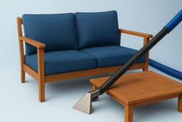 Outdoor furniture cleaning